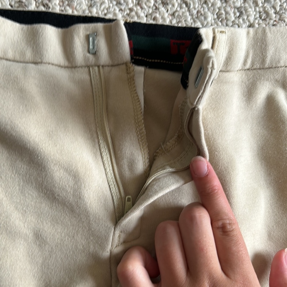 TUFF RIDER-Tan English Horseback Riding Pants - Picture 6 of 7